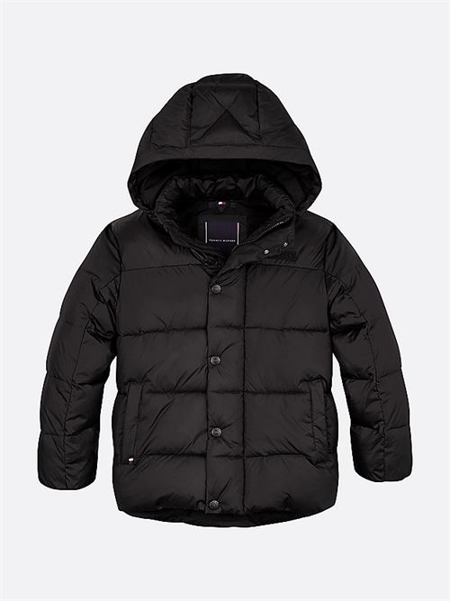 contrast padded jacket TOMMY HILFIGER | KB0KB09207BDS